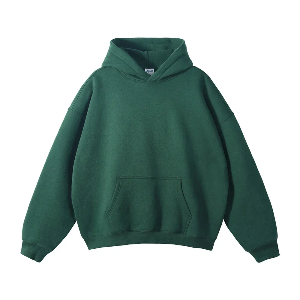 Relaxed Fit Pullover Hoodie for Men - Image 9