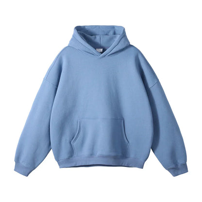 Relaxed Fit Pullover Hoodie for Men - Image 1