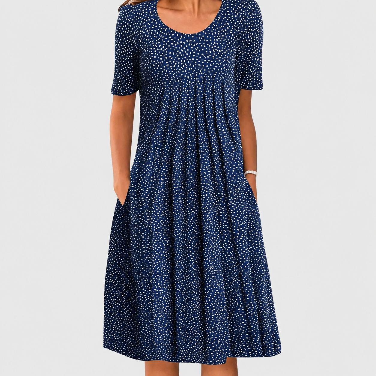 Midi Dress | Wildflower Print A-Line