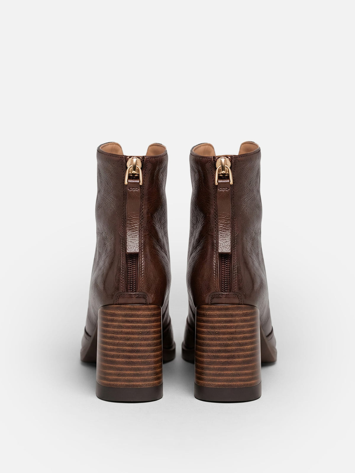 Women's Ankle Boots | Square Heel & Zip Fastening 7