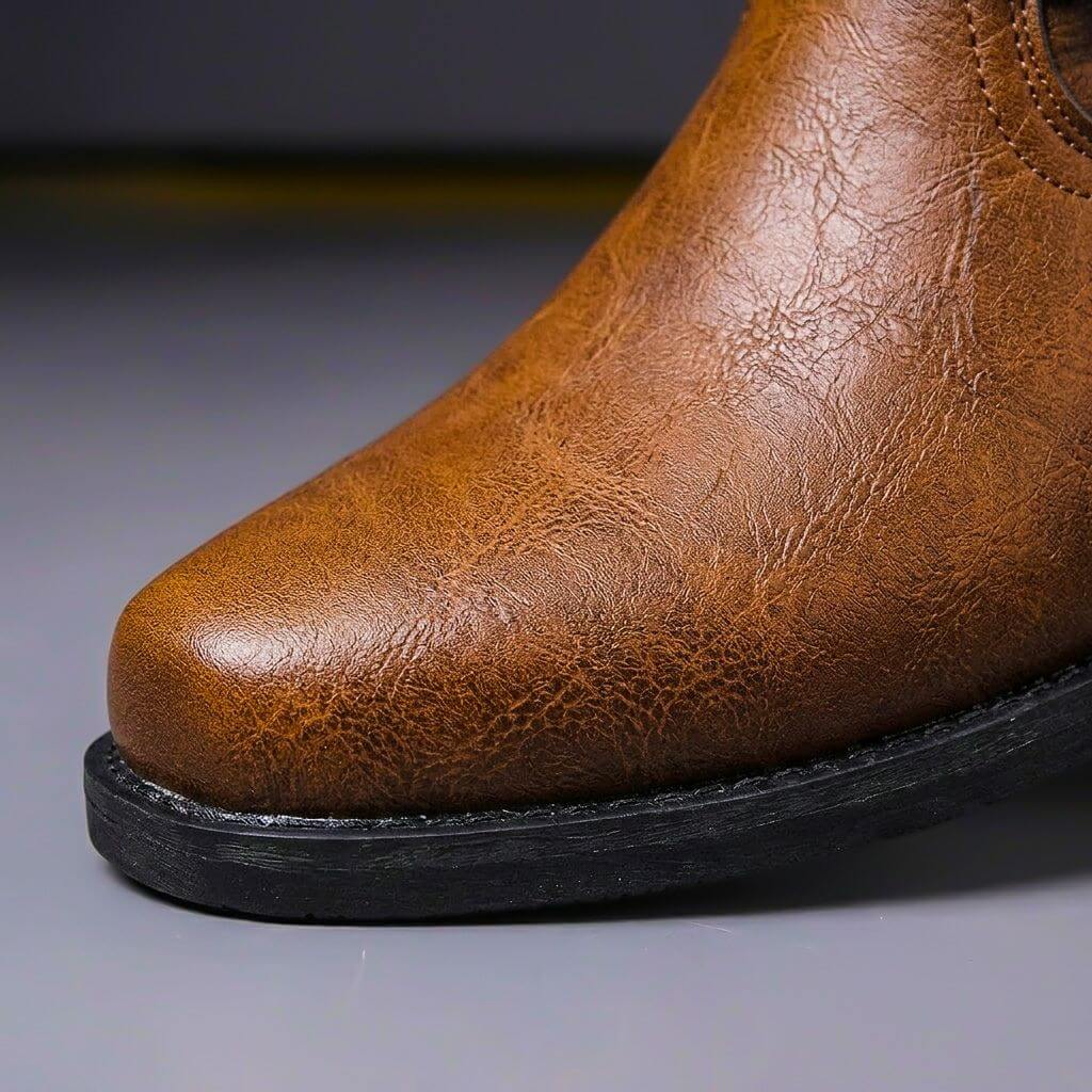 Nolan | Men's Vintage Genuine Leather Heritage Boots 2