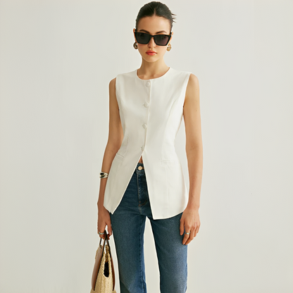 Nyla - Stylish Sleeveless Vest 1