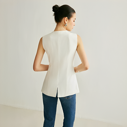 Nyla - Stylish Sleeveless Vest 2
