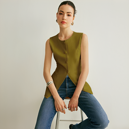 Nyla - Stylish Sleeveless Vest 4
