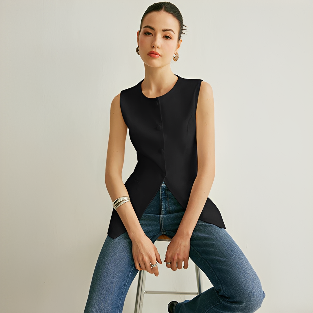 Nyla - Stylish Sleeveless Vest 6