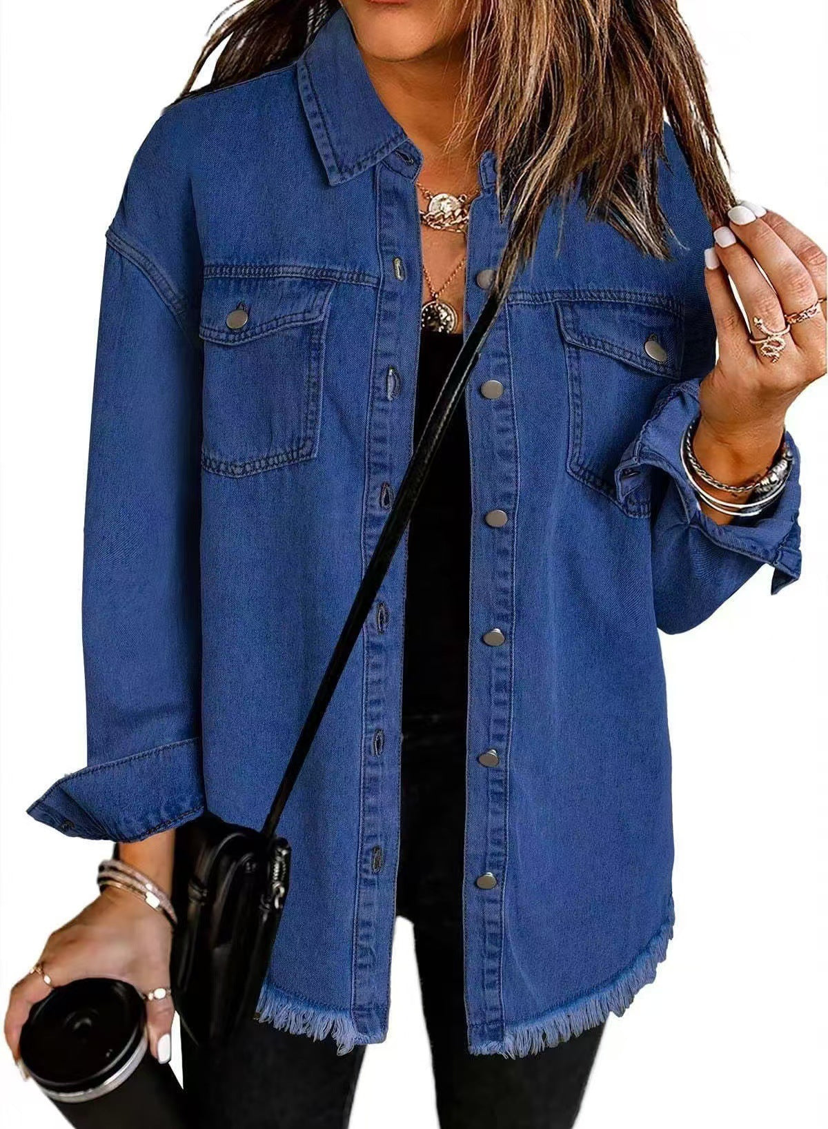 Signature casual denim jacket for women | Katja -3