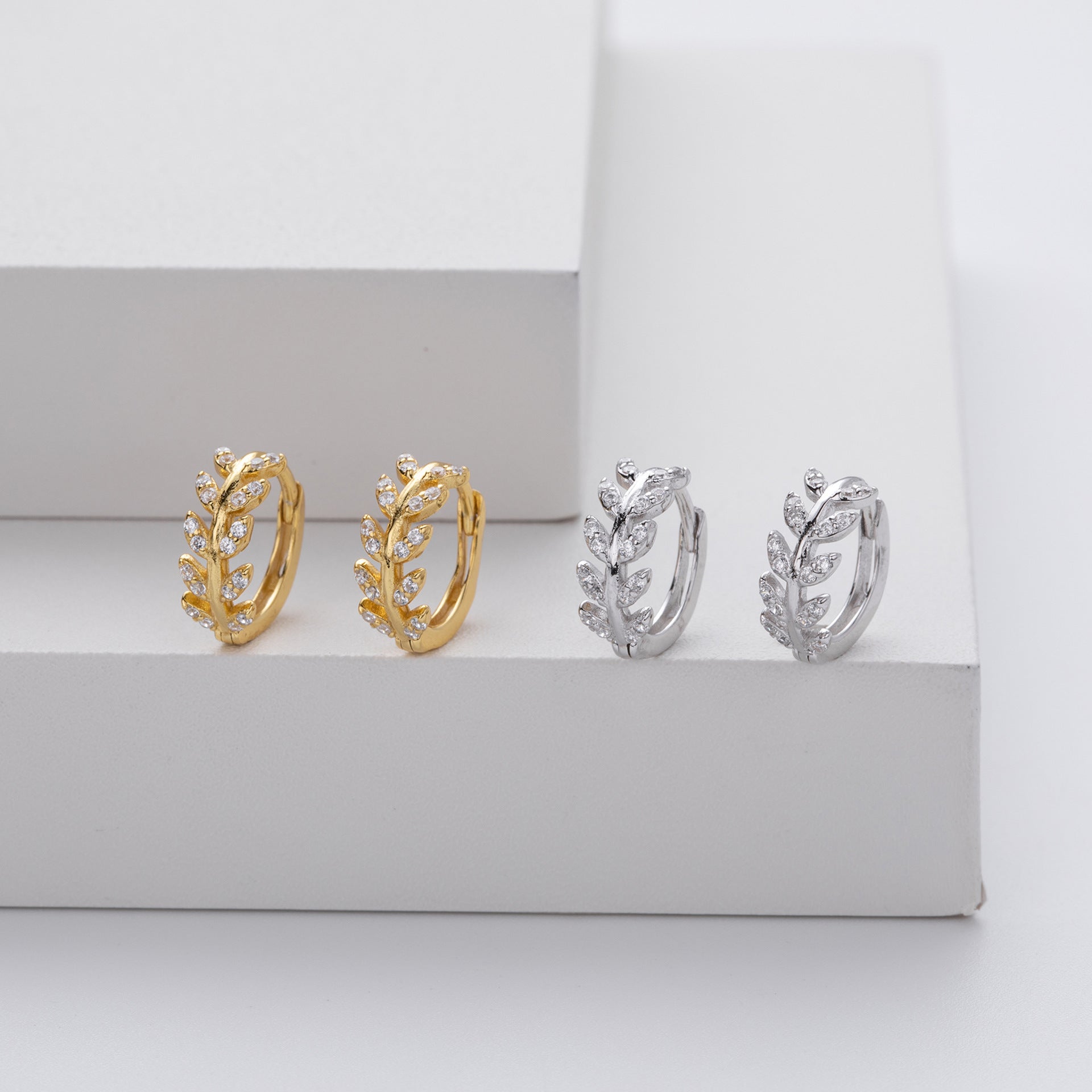 Latisha - Elegant Silver Earrings