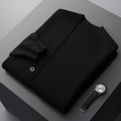 Men's Cardigan | Lightweight Warmth & Modern Design