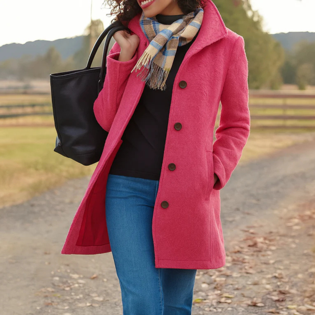 Women's Longline Coat | Warm & Smart Winter Style 11