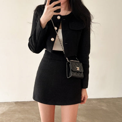 Women's Blazer Skirt Suit | Tailored Two Piece Set