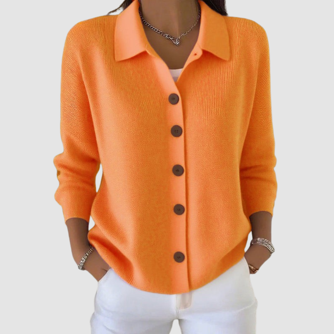 Riah™ Button-Up Knit Cardigan 0