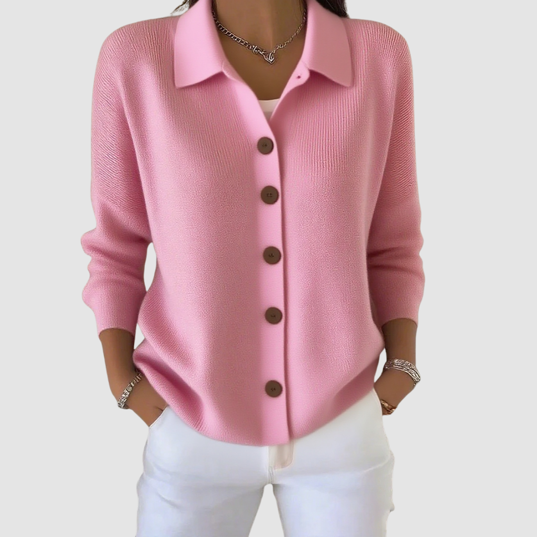 Riah™ Button-Up Knit Cardigan 1