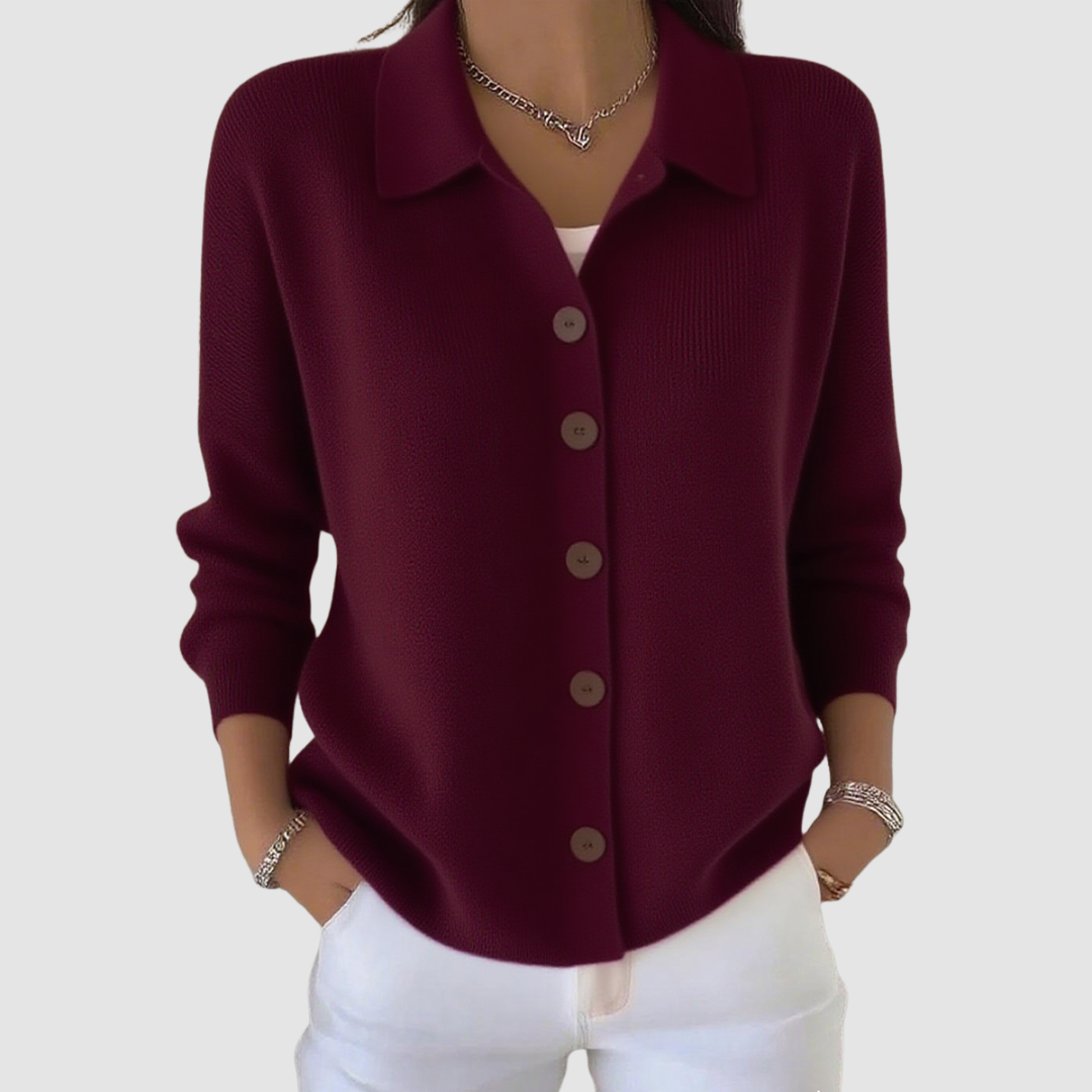 Riah™ Button-Up Knit Cardigan 3