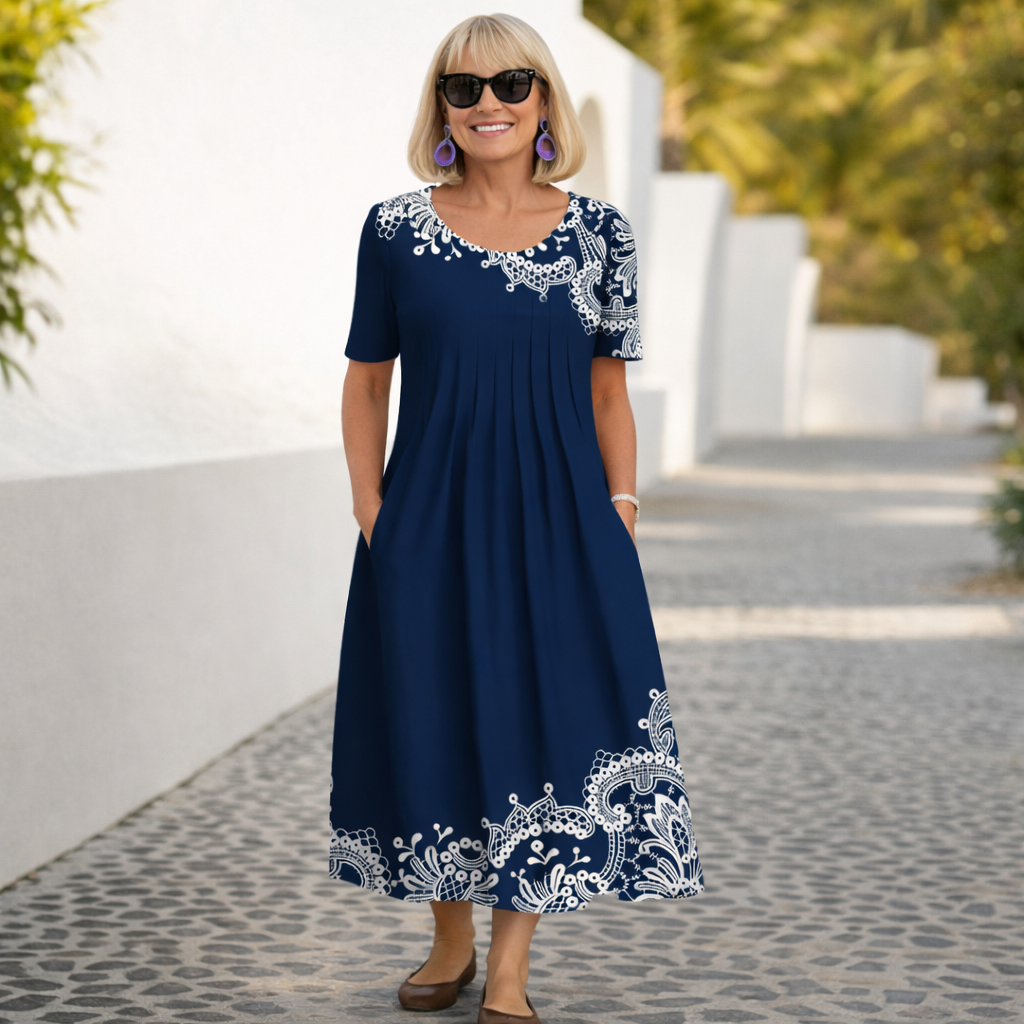 Robin | Floral Midi Dress 4