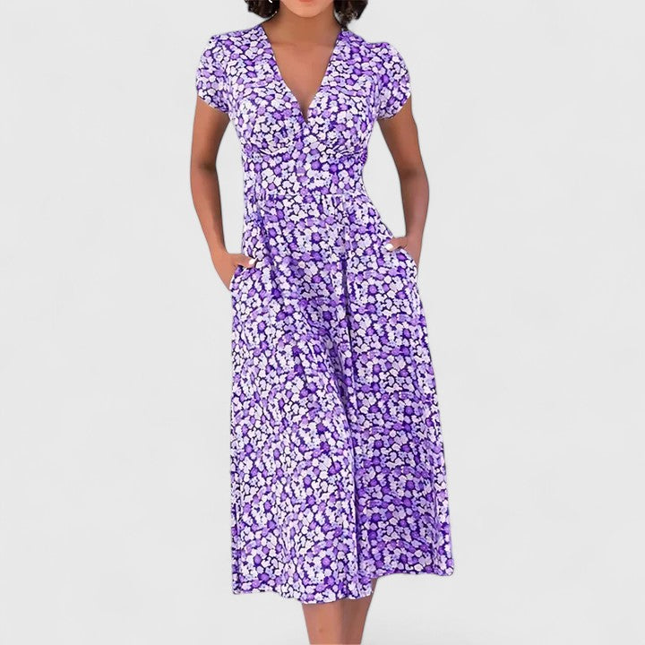 Roseanna Midi Dress in Soft Fabric for Any Occasion