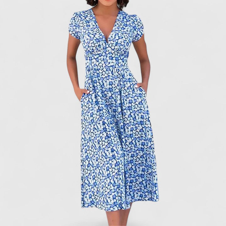 Roseanna Midi Dress in Soft Fabric for Any Occasion