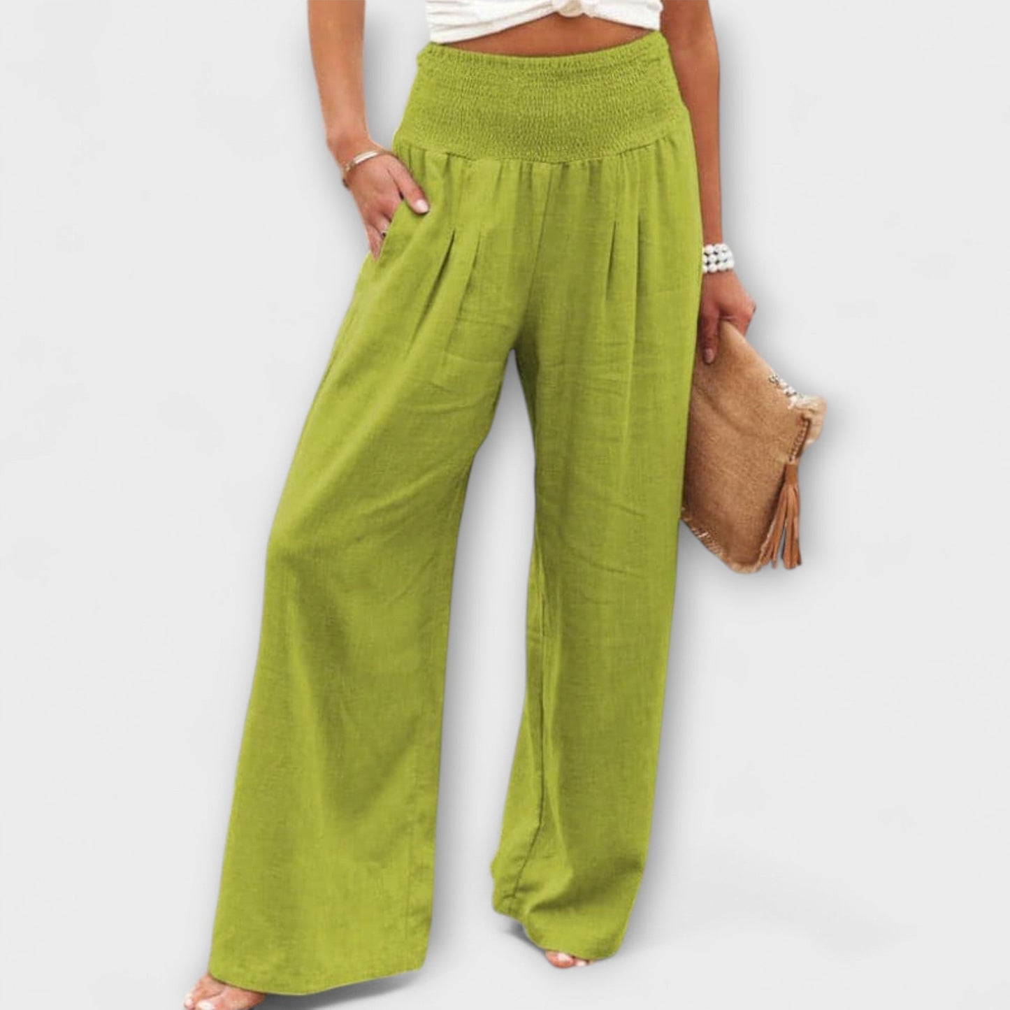 Thearya - Chic Wide-Leg Trousers for Any Occasion