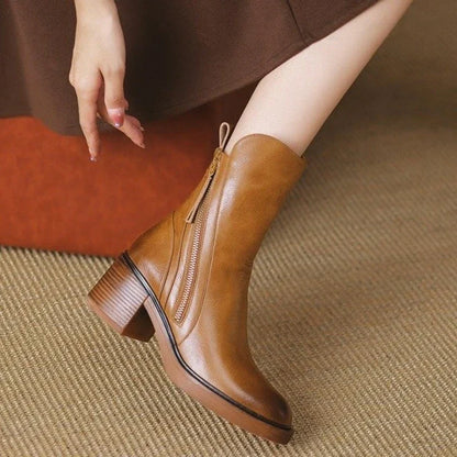 Brown Ankle Boots