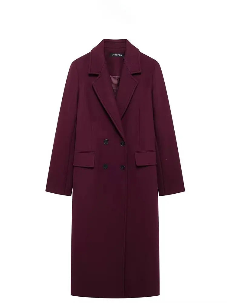 Women's Winter Coat | Double-Breasted Elegant Design 5