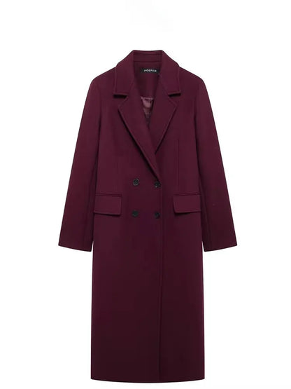 Women's Winter Coat | Double-Breasted Elegant Design 5