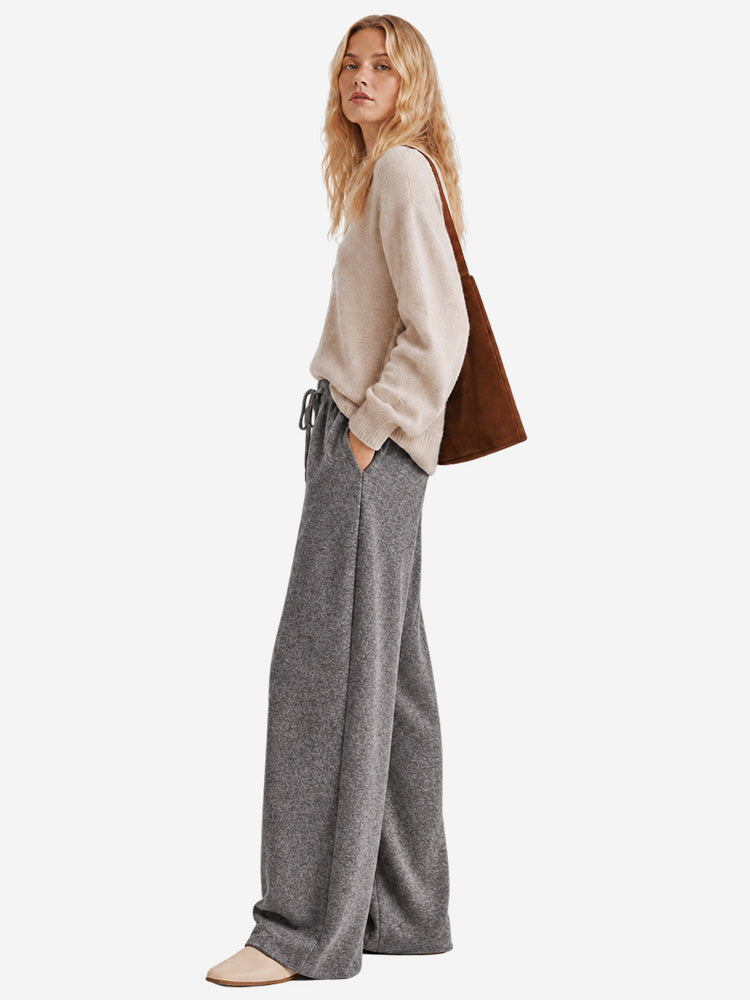 Women's Wide-Leg Trousers | Soft, Flowing Drape
