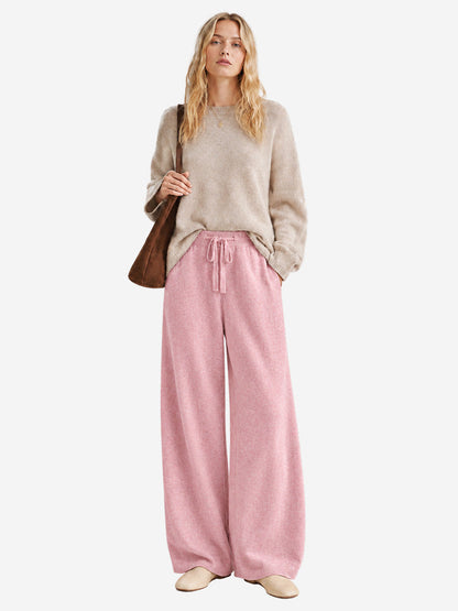 Women's Wide-Leg Trousers | Soft, Flowing Drape