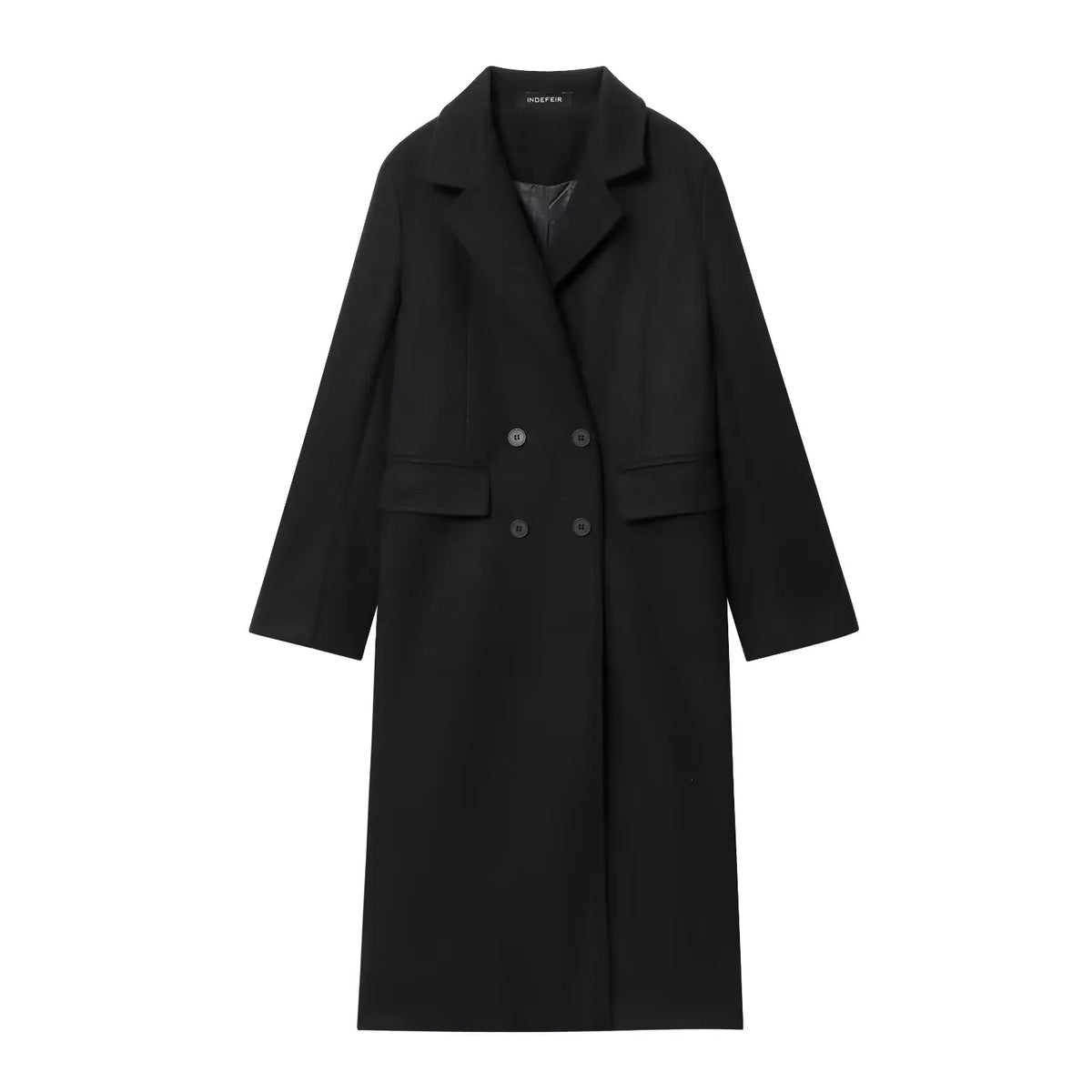 Women's Winter Coat | Double-Breasted Elegant Design 9