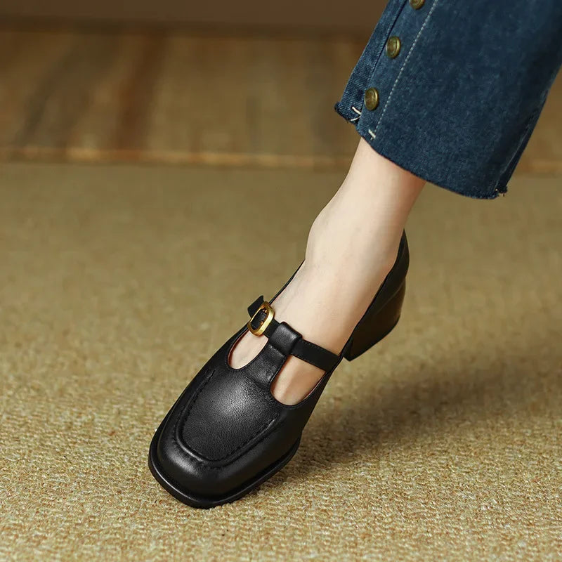 Ysolenne T-Strap Sandals for Stylish Summer Wear
