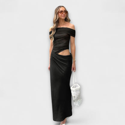 Chic Ruffled Irregular Dress for Any Occasion