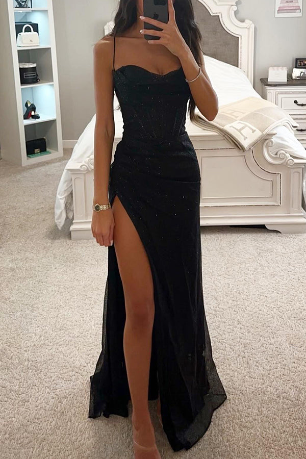 Seraphina | Sequin Elegant Maxi Dress 0