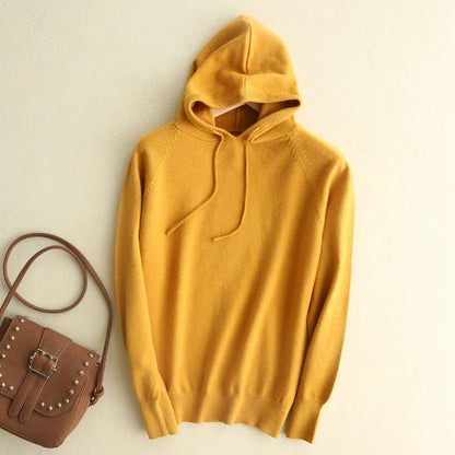 Women's Hoodie | Ribbed Hood Edge, Raglan Seam Sleeves