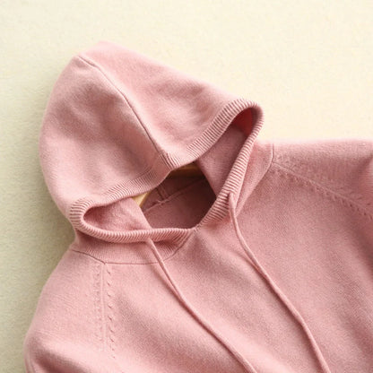 Women's Hoodie | Ribbed Hood Edge, Raglan Seam Sleeves