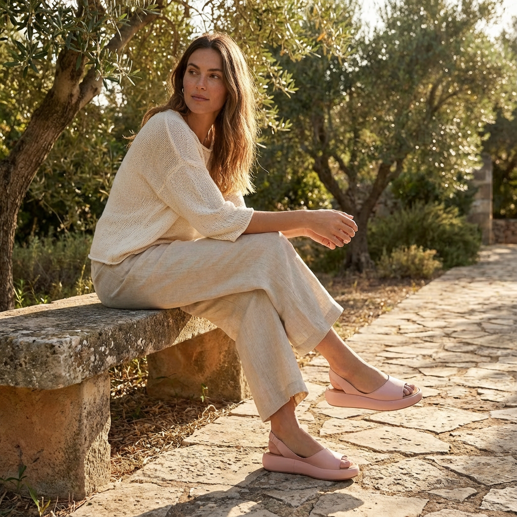 Sofielle – Womens Open Toe Wedge Sandals 5