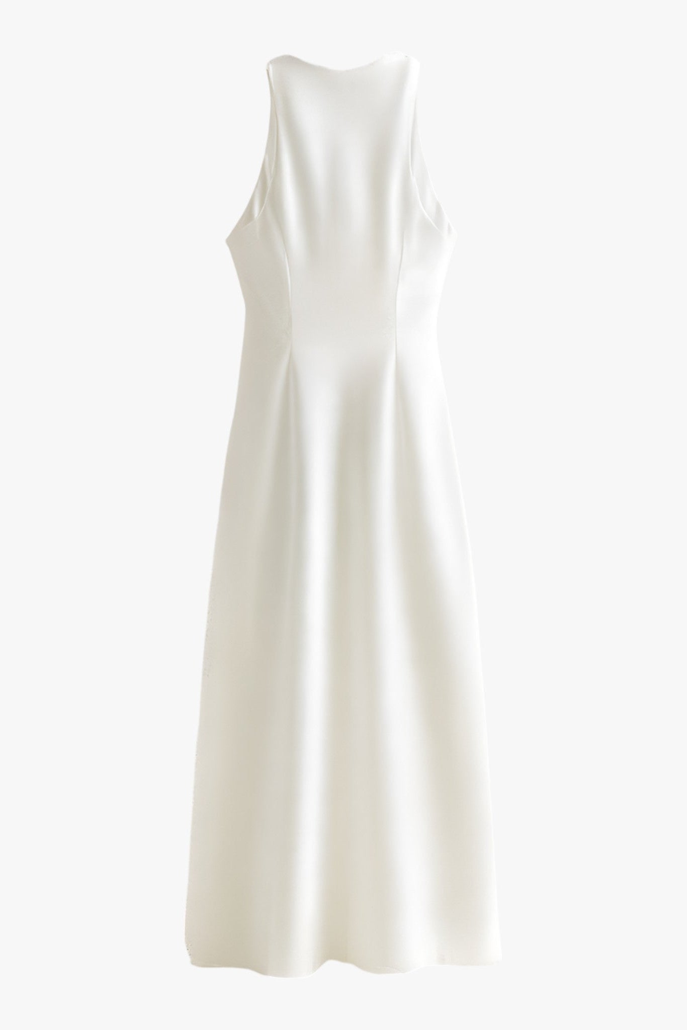 Sophia | Elegant Beige Summer Dress with Adjustable Fit - Lumina 4