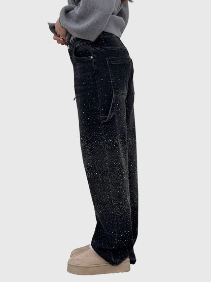 Stella™ | Chic Diamond-Patterned Trousers for Any Occasion