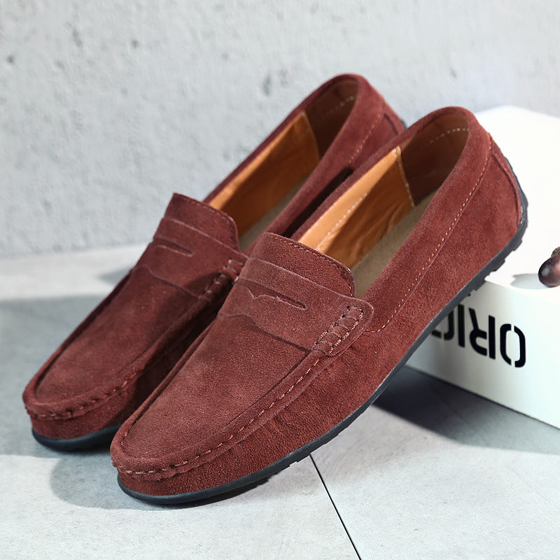 Summer Loafers | Verona Suede Slip-On Penny Loafers for Men