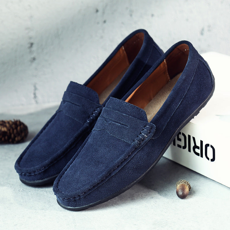 Summer Loafers | Verona Suede Slip-On Penny Loafers for Men