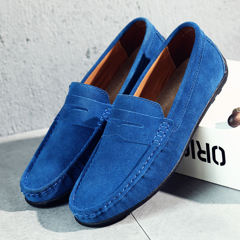 Summer Loafers | Verona Suede Slip-On Penny Loafers for Men