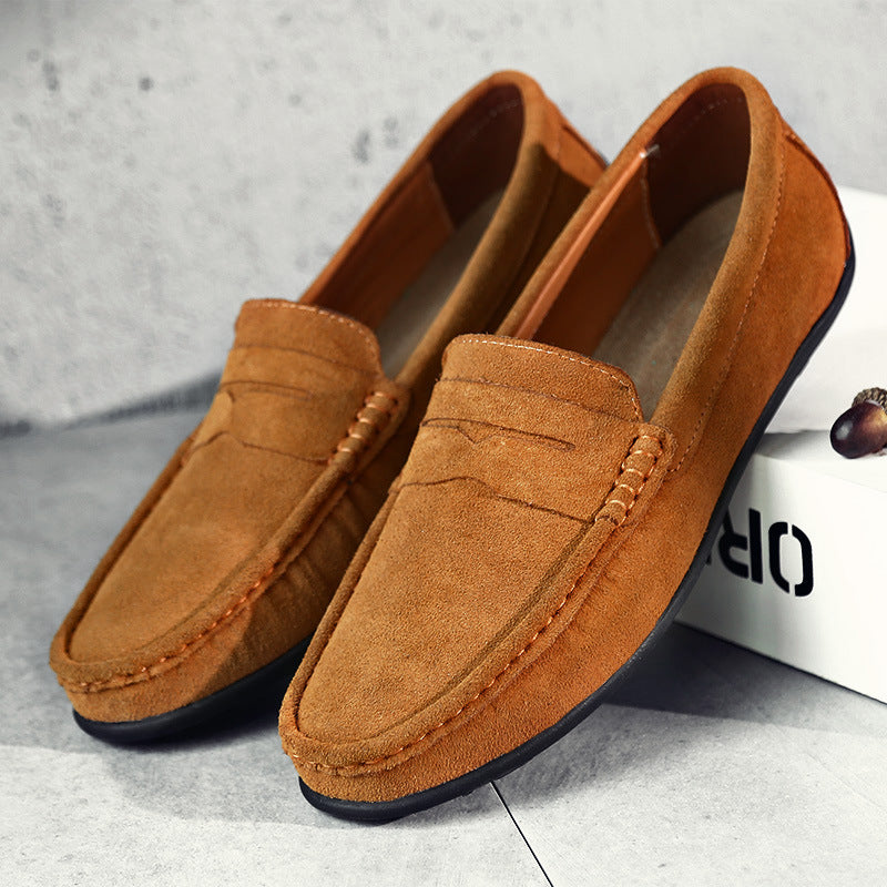 Summer Loafers | Verona Suede Slip-On Penny Loafers for Men