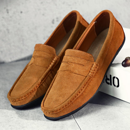 Summer Loafers | Verona Suede Slip-On Penny Loafers for Men