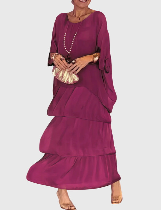 Susan™ | Long and Flowing Elegant Dress 12