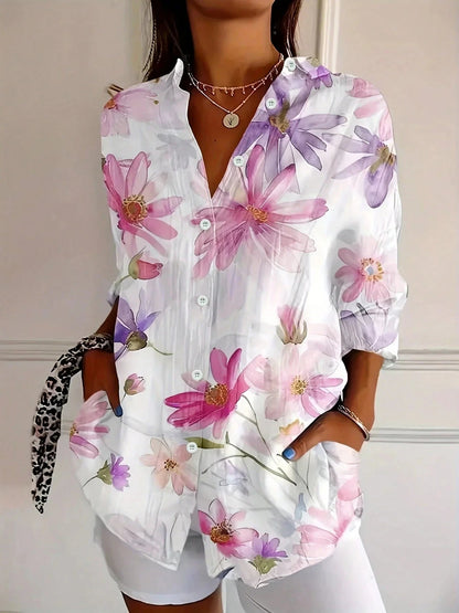 Terri™ | Colorful Blouse with Playful Print 3