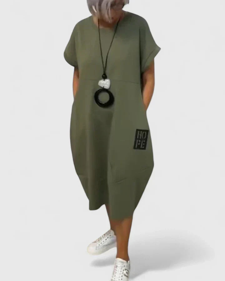 Thalyssiah | Chic Midi Dress for Any Occasion