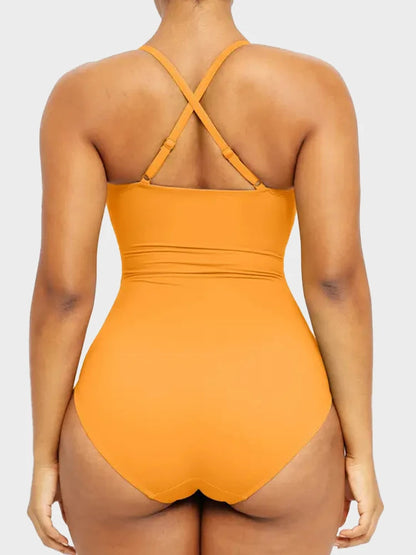 U-Ring Cut Out Shaping Swimsuit 7