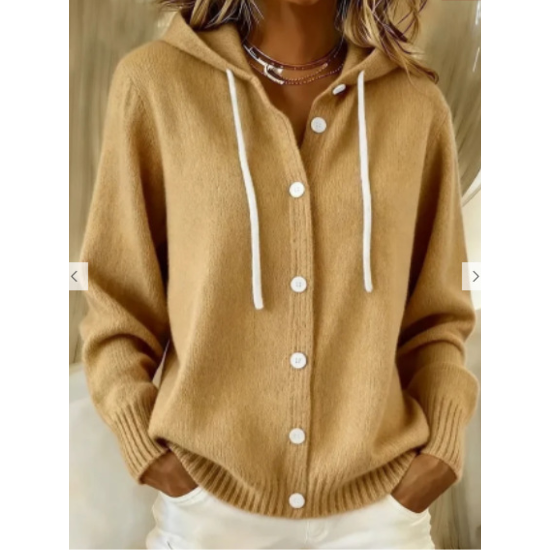 Women's Long Hooded Cardigan | Oversized Knit Warmth 2