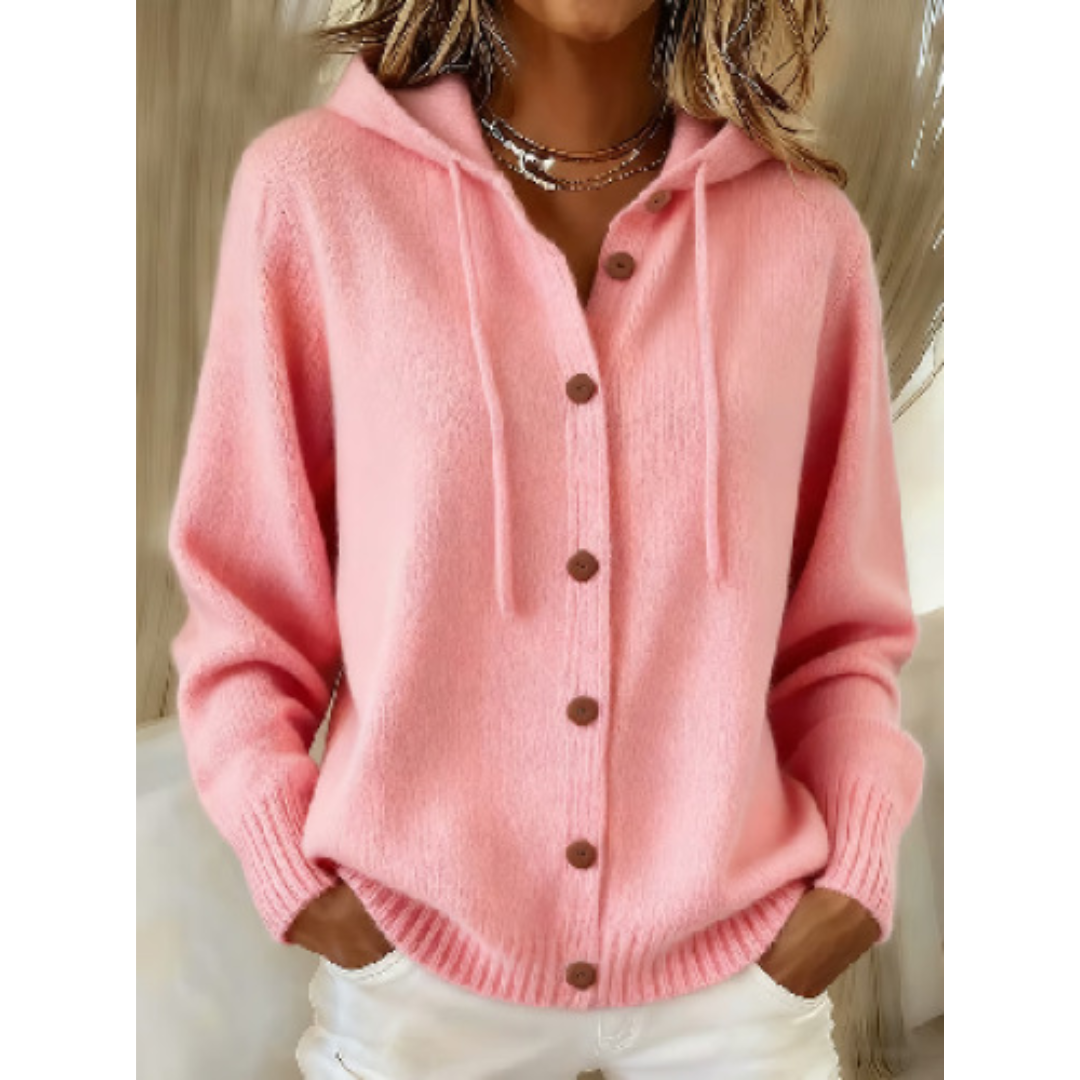 Women's Long Hooded Cardigan | Oversized Knit Warmth 6