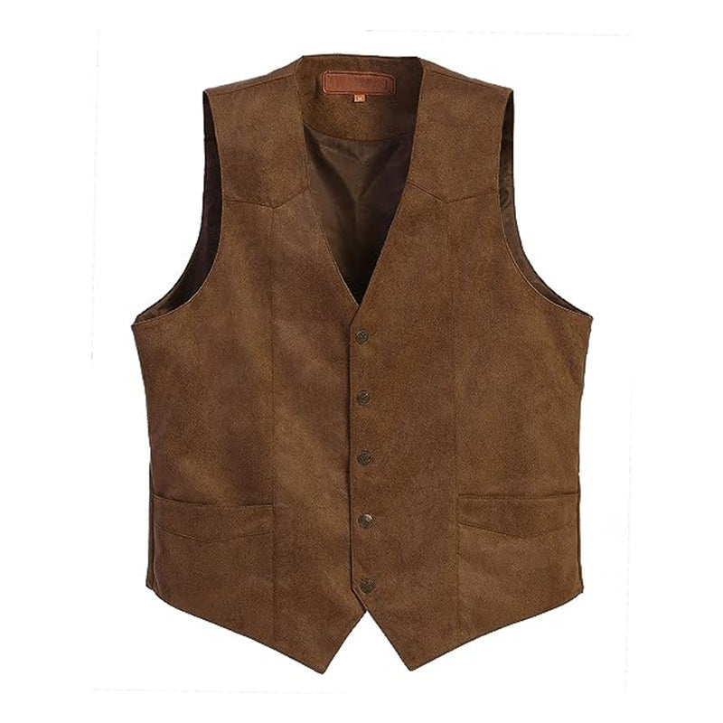 Valencia | Tailored Faux Leather Vest 0