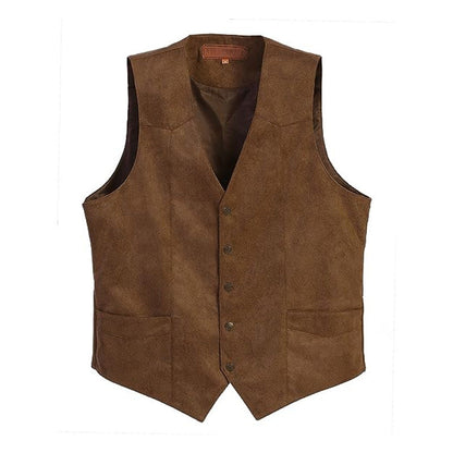 Valencia | Tailored Faux Leather Vest 0