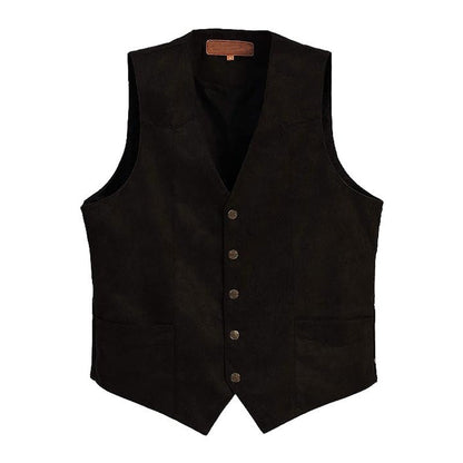 Valencia | Tailored Faux Leather Vest 3