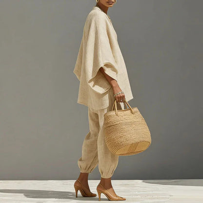 Velena - Linen Two-Piece Set for Women 6